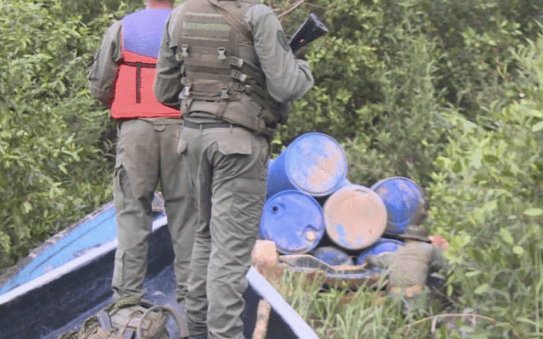 Militares incautan dos embarcaciones usadas para la trata de personas